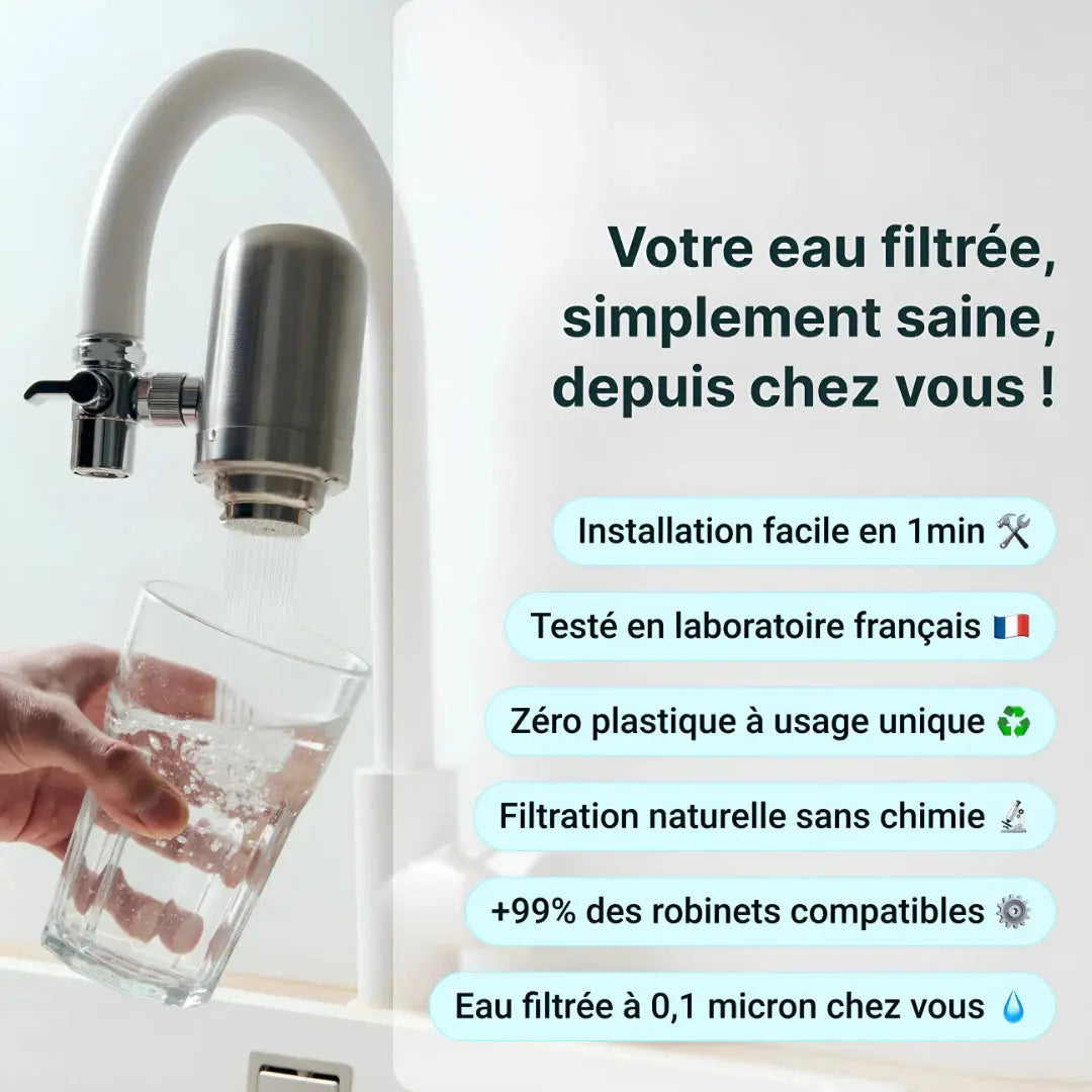 Filtre robinet pour eau NovaPlace