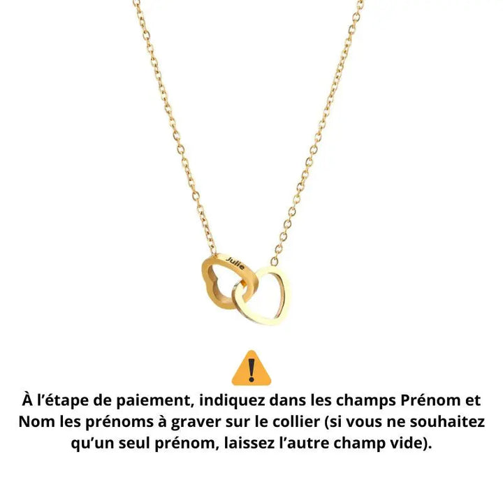 Ours Rose Éternelle avec Collier Gravé NovaPlace