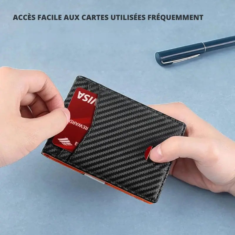 Portefeuille anti-RFID en cuir NovaPlace