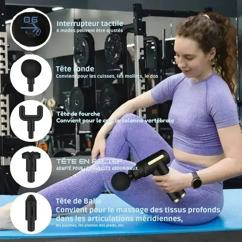 Pistolet de massage multi vitesse NovaPlace