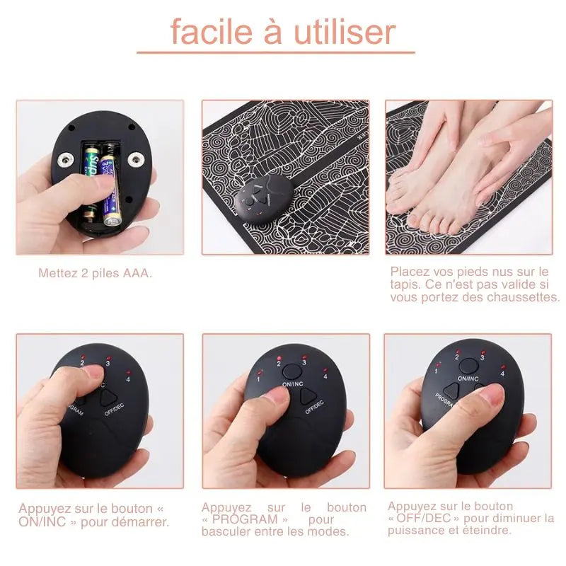 Masseur Plantaire Énergétique, pour pieds NovaPlace