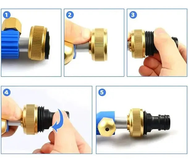 Lance de lavage haute pression pour tuyaux d'arrosage NovaPlace