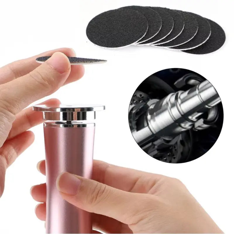 Appareil électrique pour enlever les callosités – soin doux des pieds NovaPlace