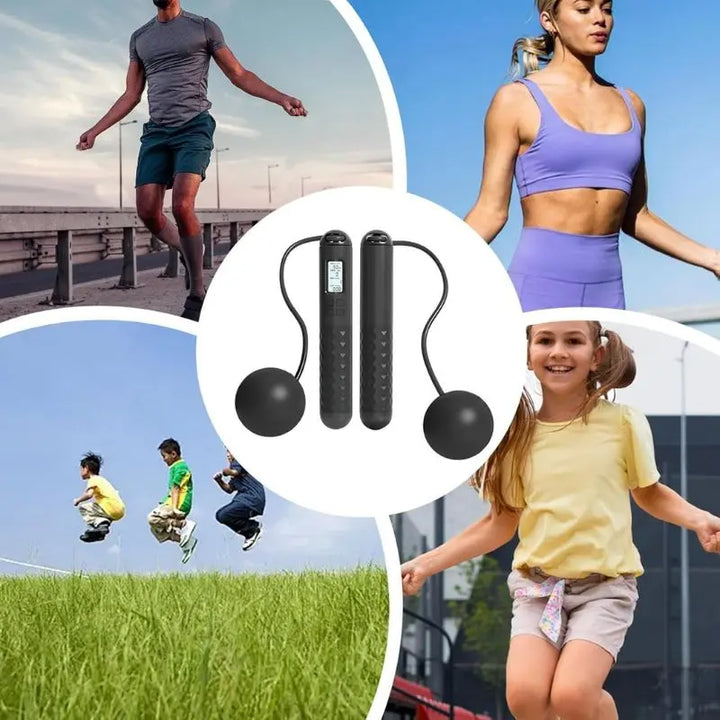 Corde de saut sans fil avec compteur digital NovaPlace