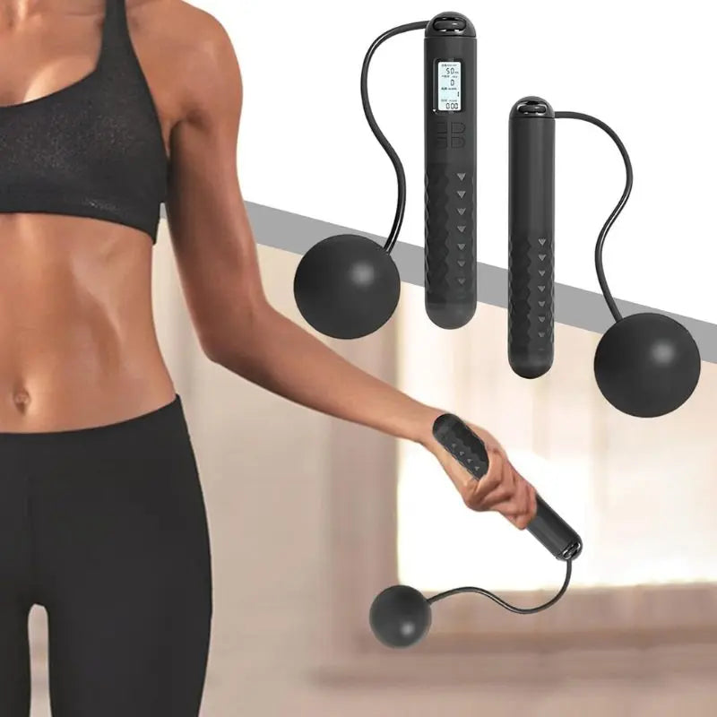 Corde de saut sans fil avec compteur digital NovaPlace