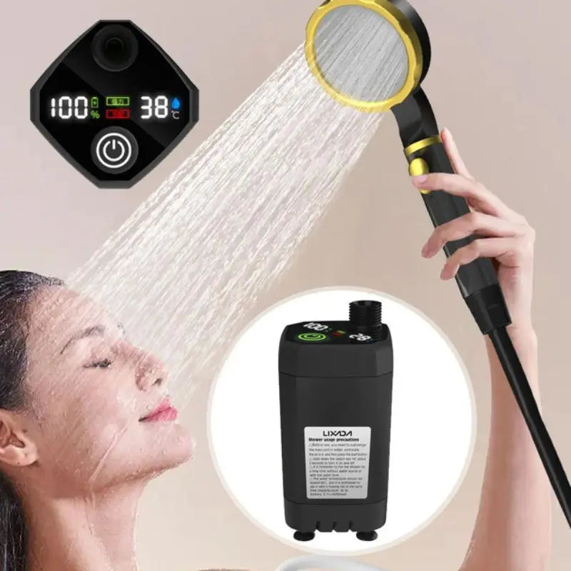 kit Douche Extérieure Portable Rechargeable NovaPlace