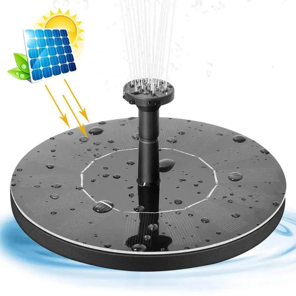 Fontaine Solaire pour Bassin et Jardin – Autonome & Décorative NovaPlace