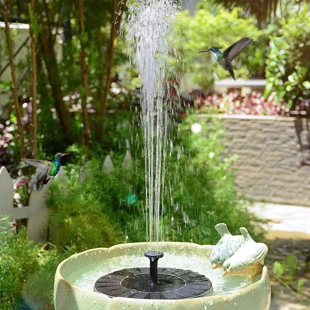 Fontaine Solaire pour Bassin et Jardin – Autonome & Décorative NovaPlace