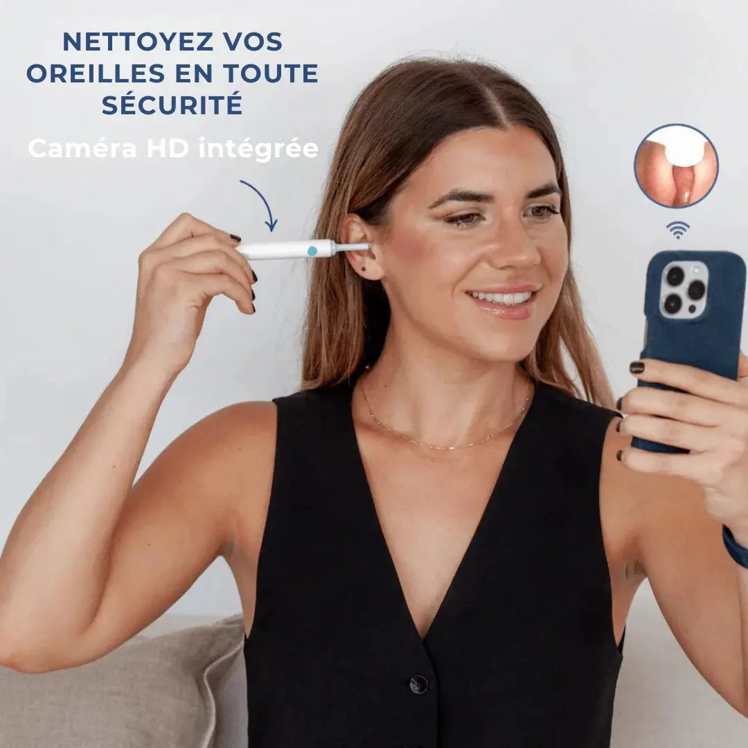 Nettoyeur d'oreilles intelligent avec caméra NovaPlace