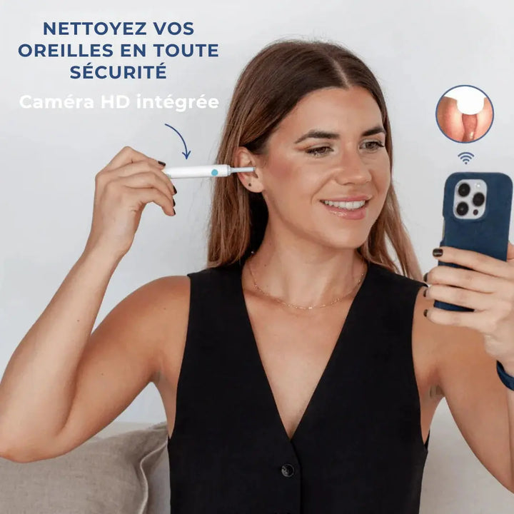 Nettoyeur d'oreilles intelligent avec caméra NovaPlace