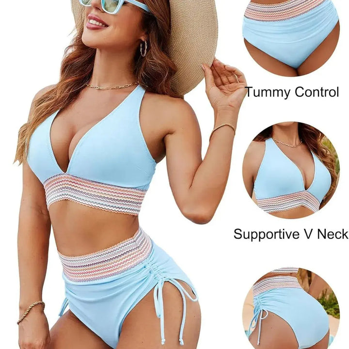 Bikini sculptant pour femme — taille haute NovaPlace