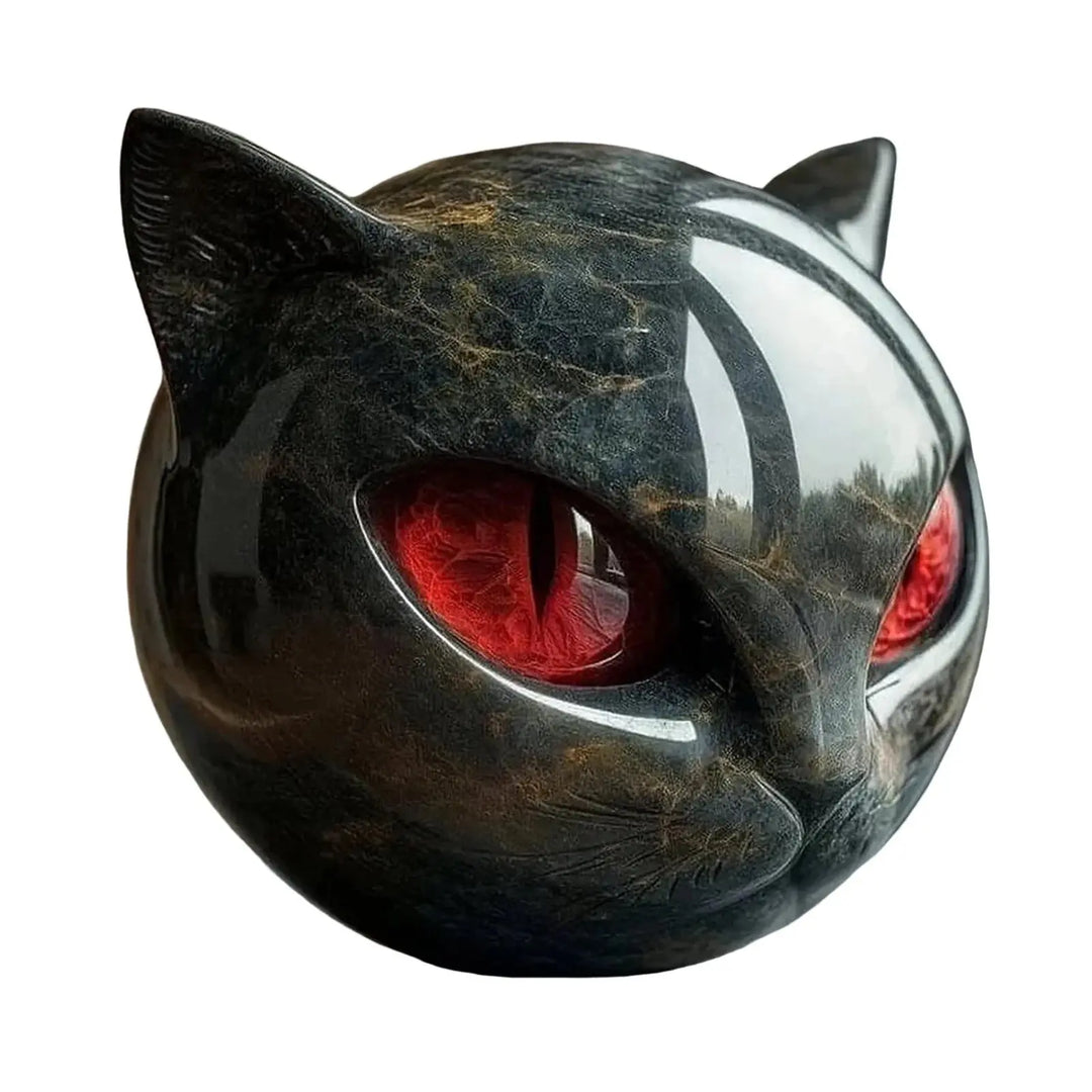 Statue de Chat Noir en Pierre NovaPlace