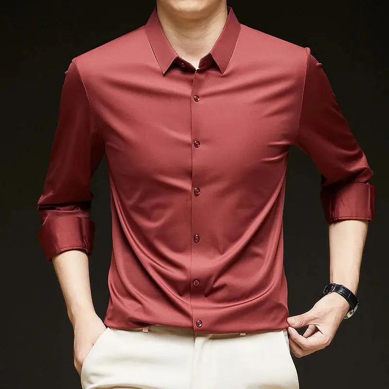 Chemise Infroissable respirante et hautement élastique NovaPlace