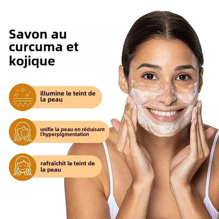 Savon Nettoyant au Curcuma NovaPlace