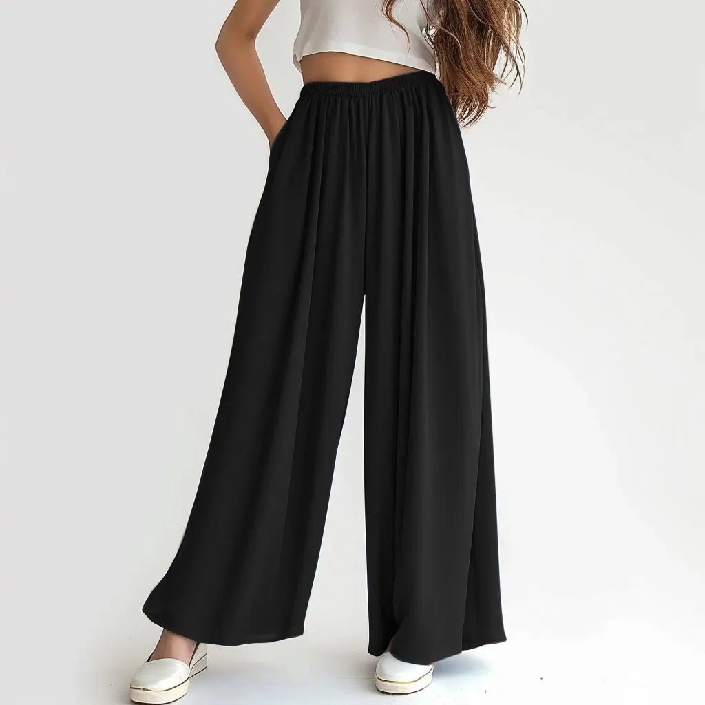 Pantalon large femme – coupe fluide et décontractée
﻿ NovaPlace