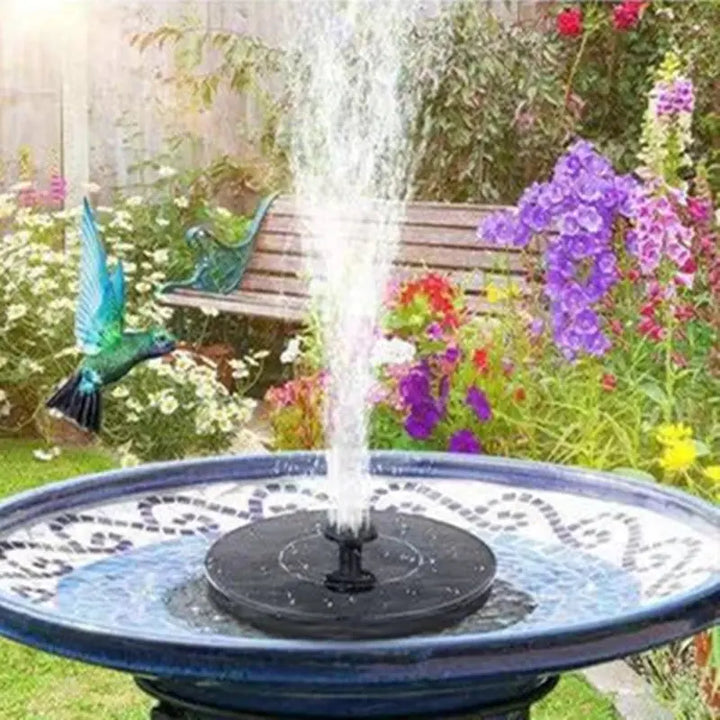 Fontaine Solaire pour Bassin et Jardin – Autonome & Décorative NovaPlace