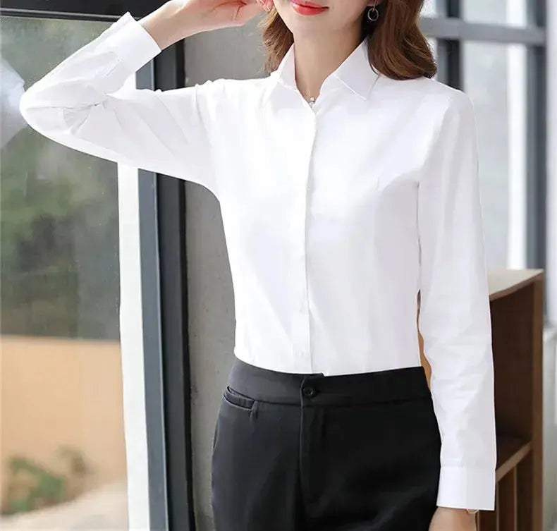 Chemise femme élégante de bureau – style professionnel NovaPlace