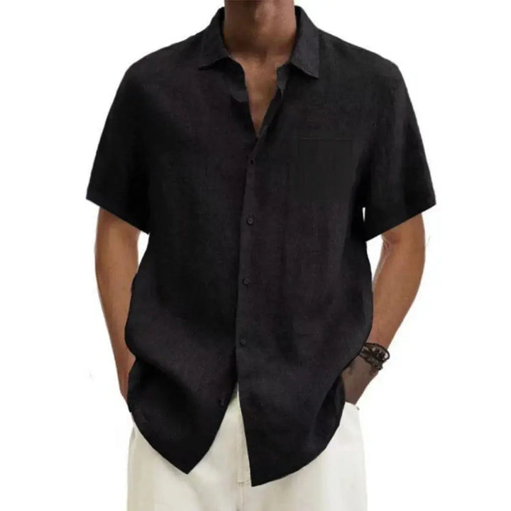Chemise légère en lin pour homme NovaPlace
