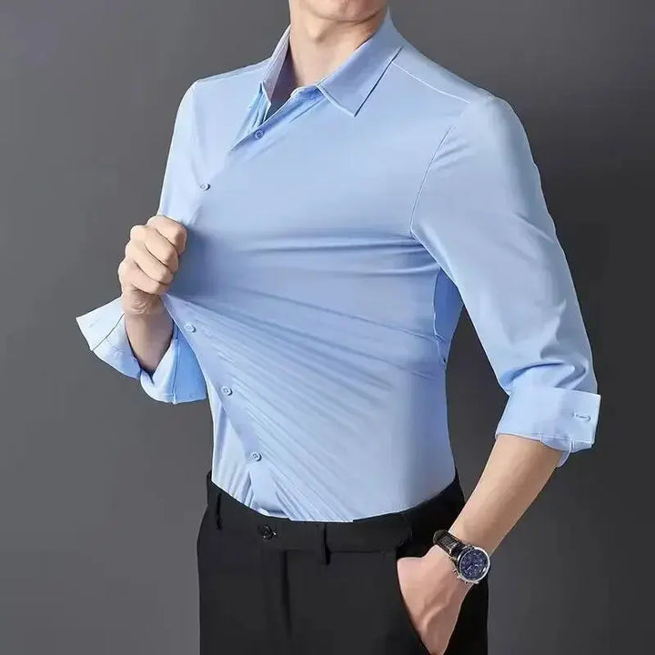 Chemise Infroissable respirante et hautement élastique NovaPlace