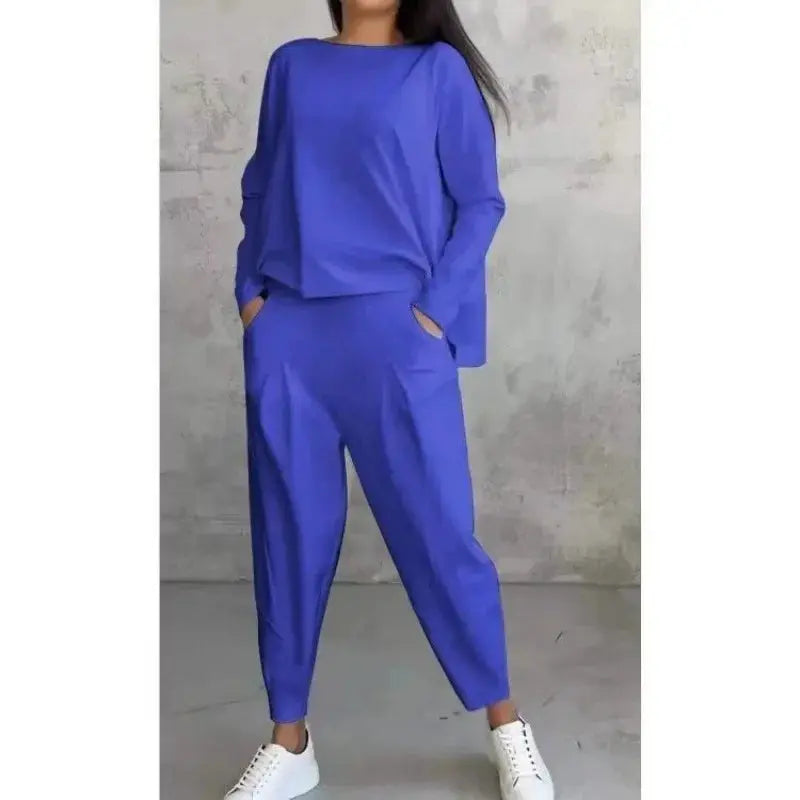 Ensemble deux pièces confortable avec col rond NovaPlace