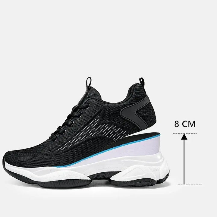 Baskets rehaussantes confortables +8 cm NovaPlace