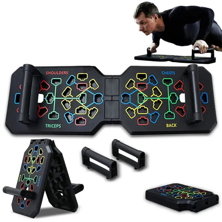 Planche Musculation avec Ciblage Musculaire par Couleur NovaPlace