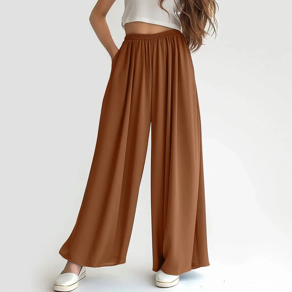 Pantalon large femme – coupe fluide et décontractée
﻿ NovaPlace