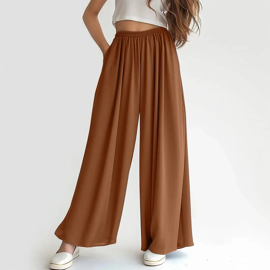 Pantalon large femme – coupe fluide et décontractée
﻿ NovaPlace