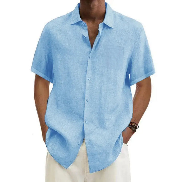 Chemise légère en lin pour homme NovaPlace