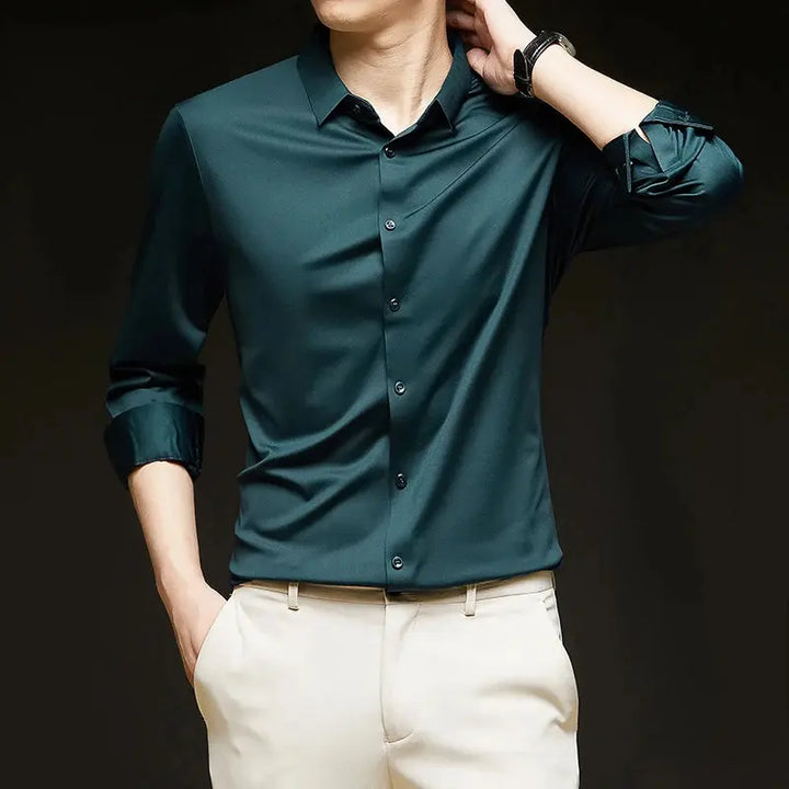 Chemise Infroissable respirante et hautement élastique NovaPlace