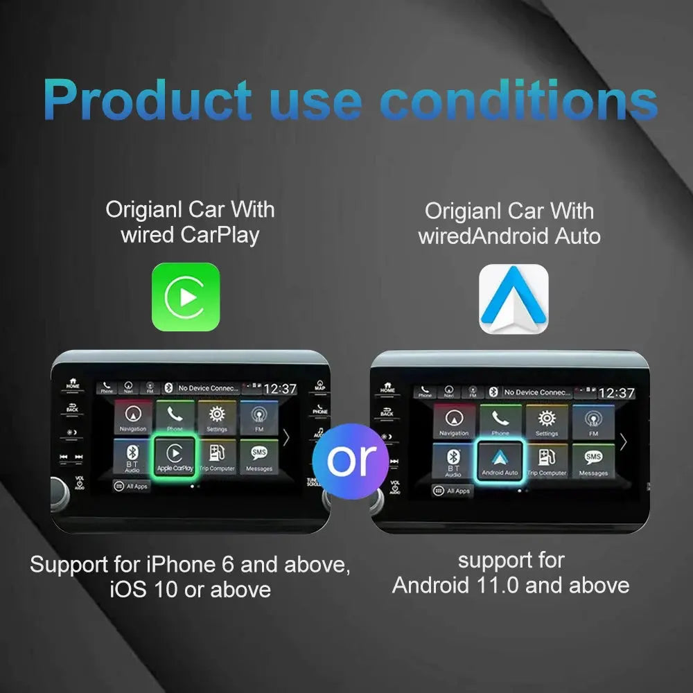 Adaptateur CarPlay & Android Auto Sans Fil – Compatible USB Universel NovaPlace