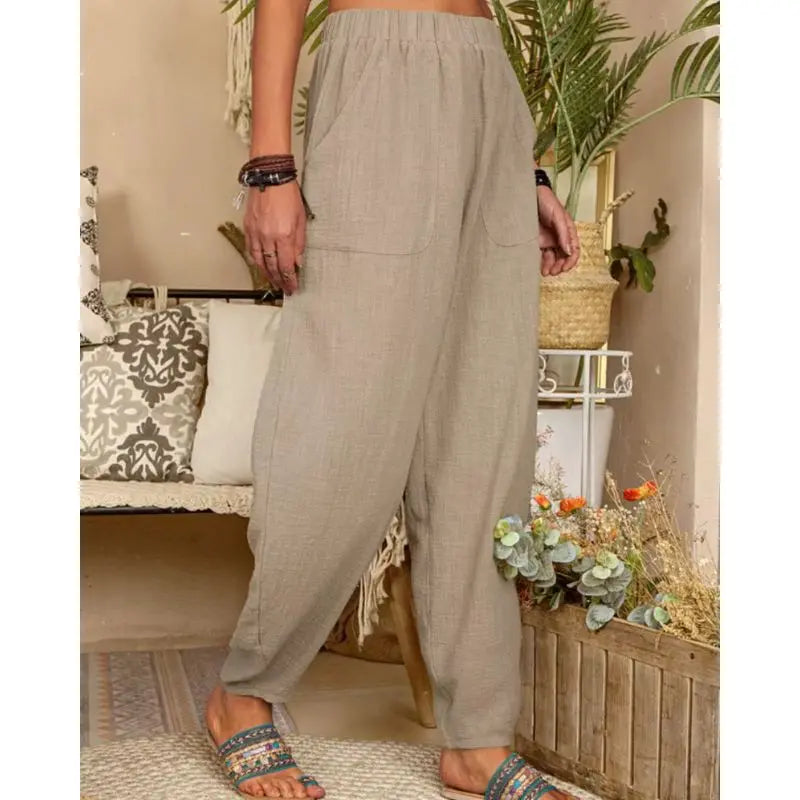 Pantalon Lin – Ultra Confort pour l’été NovaPlace