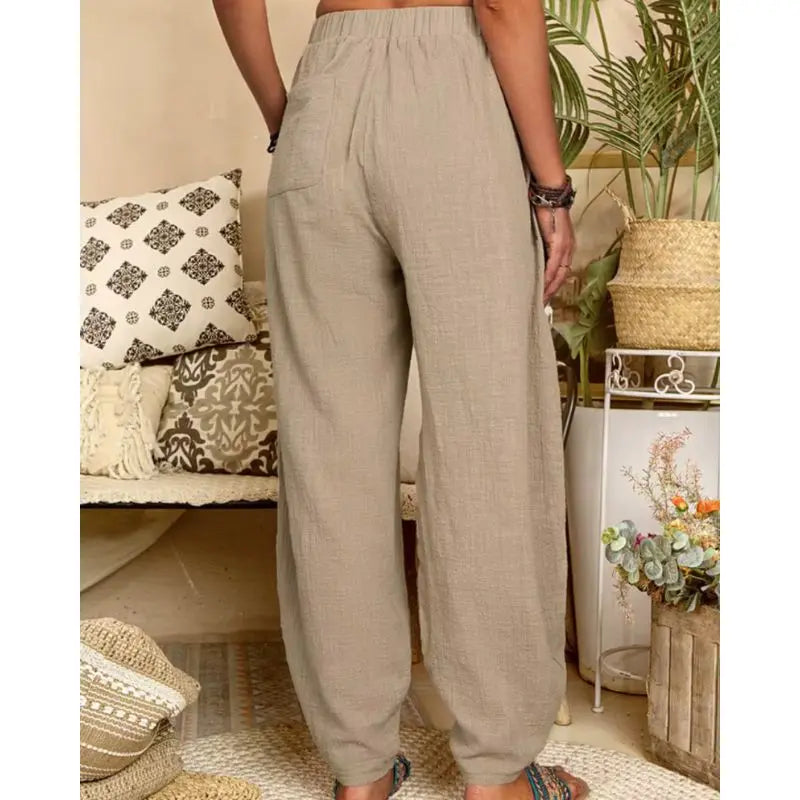 Pantalon Lin – Ultra Confort pour l’été NovaPlace