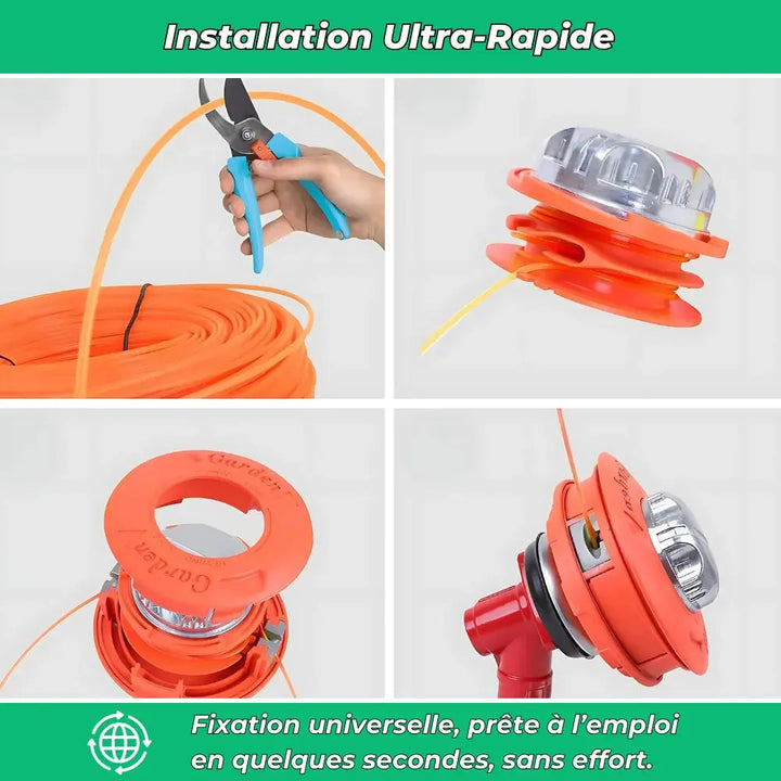 Tête de débroussailleuse ultra-résistante NovaPlace