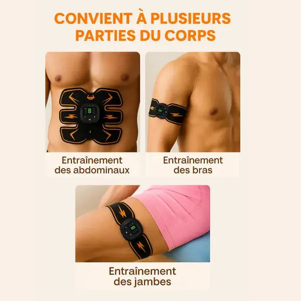 Stimulateur EMS pour abdos, bras et jambes NovaPlace