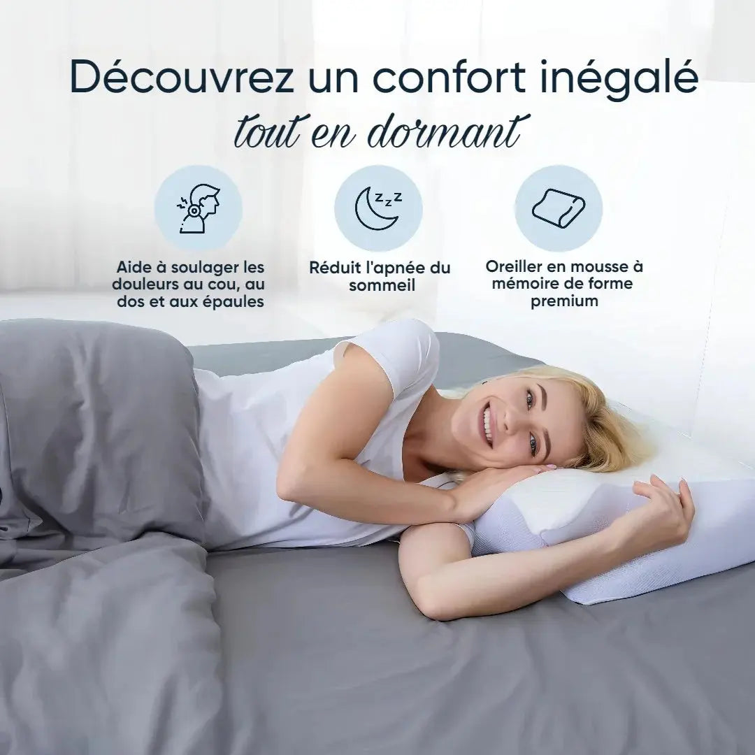 Oreiller Ergonomique Cervical NovaPlace